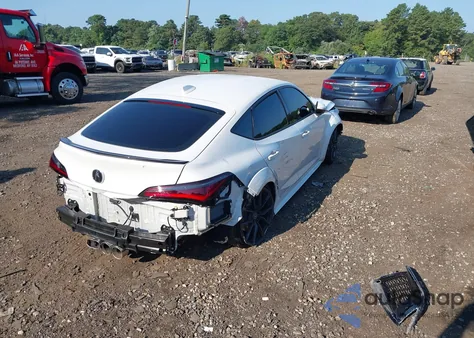 2025 Acura Integra Type S из США, поврежденный, VIN 19UDE5G99SA002798